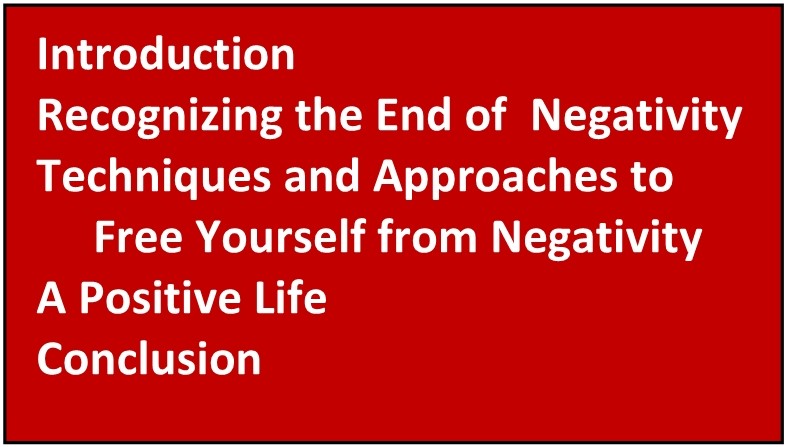Negativity Text December 2019 Letter | Overcoming Negativity from IIFSD